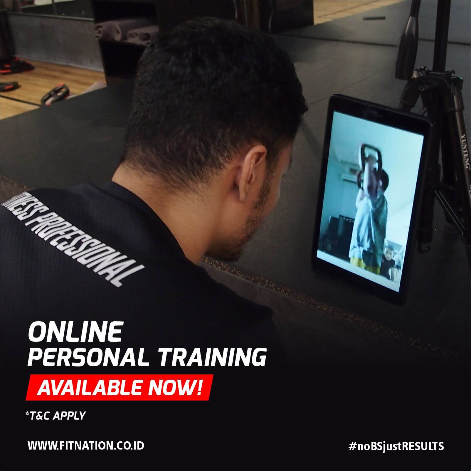 Online Personal Training - Gambar Asli FitNation